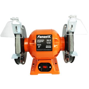 Moto Esmeril de Bancada 6" 360w Monofásico Bivolt Famastil