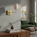 Ver imagem 1 de Arandela Luminária de Parede Clássico Articulável com Cúpula Decoração Iluminação Casa Sala Quarto