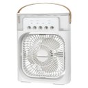 Ver imagem 1 de Mini Ventilador Climatizador Portátil Reservatório Água Gelo - Branco