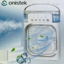 Ver imagem 2 de Mini Ventilador Climatizador Portátil Reservatório Água Gelo - Branco