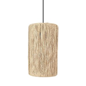 Luminaria Pendente de Teto Desing Rustica Milão Sisal
