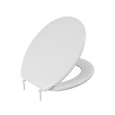 Ver imagem 3 de Assento Sanitário Plástico Astra Taj/as Slim Almofadado Branco