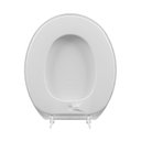 Ver imagem 5 de Assento Sanitário Plástico Astra Taj/as Slim Almofadado Branco