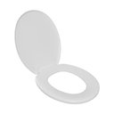 Ver imagem 2 de Assento Sanitário Plástico Astra Taj/as Slim Almofadado Branco