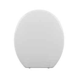 Assento Sanitário Plástico Astra Taj/as Slim Almofadado Branco - 4