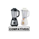 Ver imagem 3 de Copo Liquidificador Arno Magiclean Performa / Chrome - Magc / Magf / Magd - sem Tampa / sem Faca - P