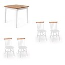 Ver imagem 2 de Conjunto Mesa Quarada c/4 Cadeiras