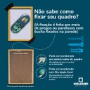 Ver imagem 5 de Quadro Decorativo Geométrico Quadrados Linhas 45x33 C/vidro