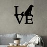 Decoração De Parede Love Cachorro Pet Em Mdf 6mm - 1