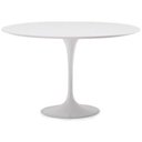 Ver imagem 1 de Mesa de Jantar Tulipa Saarinen Redonda 100 Cm Tampo Laqueado Cores Branco