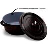 Kit Caçarola Hercules Cerâmica Preto 4,3l + 6,8l - 3