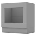 Ver imagem 1 de Balcão Forno de Embutir 80 cm Nova York Cinza – Henn