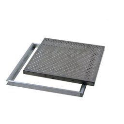 Grelha Ralo Linear Perfurada Em Inox 15x15cm Água Pluvial - 2