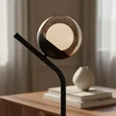 Ver imagem 2 de Abajur Luminaria de Mesa Moderno Michelle Inclinado Globo 10cm Decoração Casa Sala Quarto Escritório