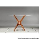 Ver imagem 3 de Base Mesa de Jantar Quadrada Xs Cor Mel 72cm - 57100