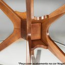 Ver imagem 2 de Base Mesa de Jantar Quadrada Xs Cor Mel 72cm - 57100