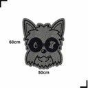Ver imagem 2 de Tapete Pet Cachorro Yorkshire Comedouro Agua 50x60 Higienico