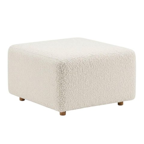 Puff Modular Block 74x74 cm Pes Madeira Boucle Tce 1010 Moll