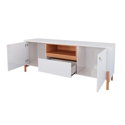 Rack para Tv 70" Gliss Lukaliam Móveis 1,83m com 1 Gaveta e 2 Portas - 2