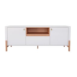 Rack para Tv 70" Gliss Lukaliam Móveis 1,83m com 1 Gaveta e 2 Portas - 8