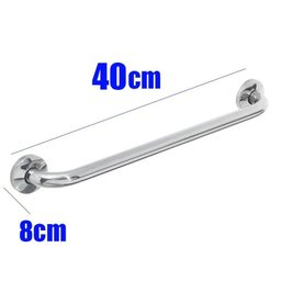 Alça de Apoio Inox Barra 40cm Kit 10 Unidades Cadeirante Idoso Deficiente Banheiro Acessibilidade Se - 5