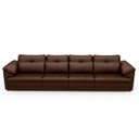 Ver imagem 7 de Sofá Retrátil 4 Lugares para Sala 339cm Dijon Couro Caramelo S07 - Mpozenato