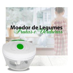 Triturador Cortador Alho Cebola Processador Alimentos Manual P - 4