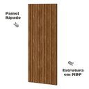 Ver imagem 3 de Kit 2 Painel Ripado Placa Projetta 265x100 Cm Cinamomo Mell Mbl