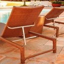 Ver imagem 4 de Espreguiçadeira e Mesa Grécia em Alumínio para Piscina, Jardim Trama Original
