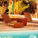 Ver imagem 3 de Espreguiçadeira e Mesa Grécia em Alumínio para Piscina, Jardim Trama Original