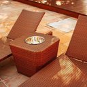 Ver imagem 2 de Espreguiçadeira e Mesa Grécia em Alumínio para Piscina, Jardim Trama Original