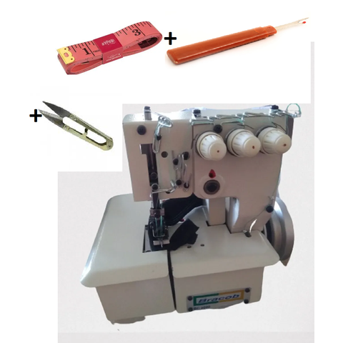 Galoneira Bracob 3 Agulhas Modelo Novo Semi Ind.+3 Brindes
