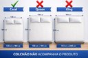 Ver imagem 7 de Cama Casal Valentina 1.40m Estofada Estilo Escandinavo Moderna e Elegante Off White