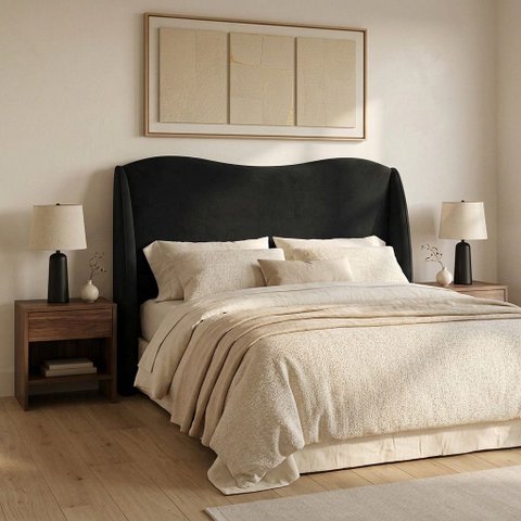 Cabeceira Cama Box Queen 160 cm Vivace Bouclê B05 - D'Rossi