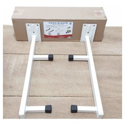 Suporte de parede Preto para Lava-Louças até 90kg Compacta - 2