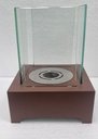Ver imagem 2 de Queimador para Lareira Ecológica Inox com Vidros Completa:marrom