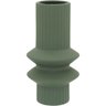 TOTEM VASO 21x11x11cm CERÂMICA VERDE - 1