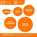 Ver imagem 6 de Aparelho de Jantar Oxford Brisa 20 peças 5903