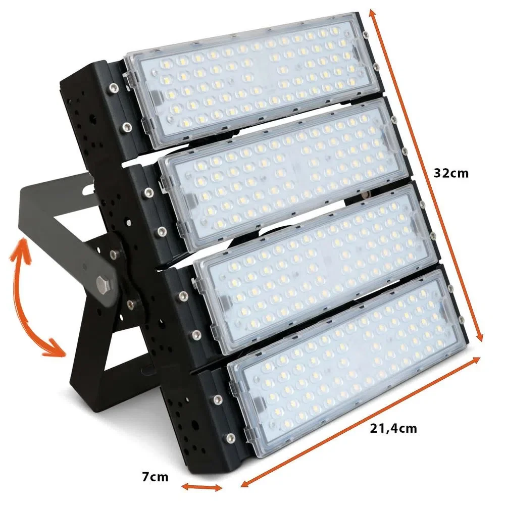 Ver imagem 3 de Refletor 200w Modular Led Industrial Branco Frio 5700k Ip67 Bivolt