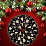 Saia Tapete Base Árvore de Natal Modelo 4 Decoração Papai Noel Enfeite Natalino Luxo Luvinco - 8