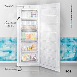 Freezer Vertical EOS 168 Litros EcoGelo EFV200 110V - 5