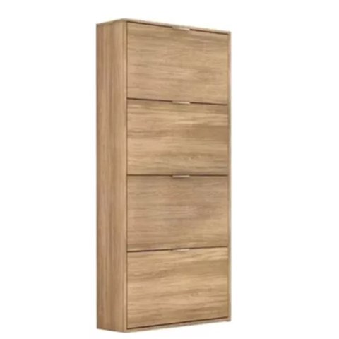 Sapateira Armário Organizador Basculante 24 Pares 4 Portas:teka