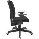 Ver imagem 7 de Kit 04 Cadeiras de Escritório Diretor Office Giratória Preto Alta Flexi P03 Poliéster Preto - Lyam L