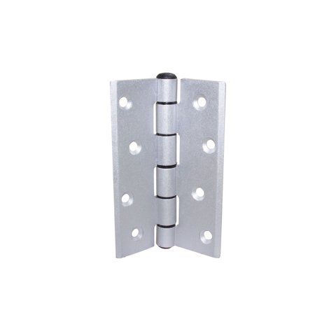 Dobradiça em Alumínio Fosco 90 x 70 mm para Portas 6 Peças