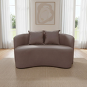 Ver imagem 2 de Sofá Decorativo Montreal 150cm Orgânico Suede Capuccino
