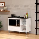Ver imagem 2 de Balcão para Cooktop Cordoba Cor:branco - Balcão para Cooktop - Mizza Decor
