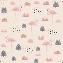 Ver imagem 1 de Papel de Parede Infantil Flamingo
