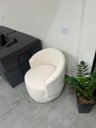Ver imagem 7 de Kit 02 Poltronas Orgânica Decorativa Beatriz Boucle Bege - Montanaris Decor
