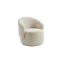 Ver imagem 3 de Kit 02 Poltronas Orgânica Decorativa Beatriz Boucle Bege - Montanaris Decor