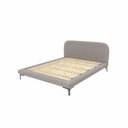Ver imagem 3 de Cama King com Cabeceira Estofada Sun Cinza